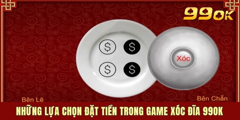 Các cửa chơi tại game Xóc Đĩa đổi thưởng